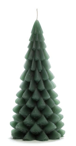 RUSTIK LYS Iso Kuusikynttilä Metsänvihreä