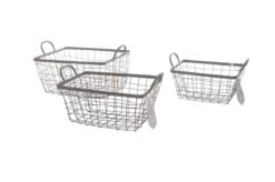 Natural Collections Metallikorit 3 Kpl Setissä