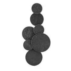 Round&Round Boho Seinäkoriste, Musta