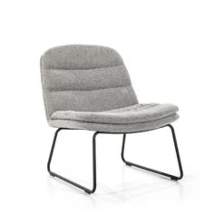 Bermo Vaaleanharmaa Nojatuoli