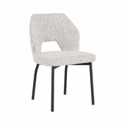 Bloom Ruokapöydän Tuoli, Harmaa Boucle