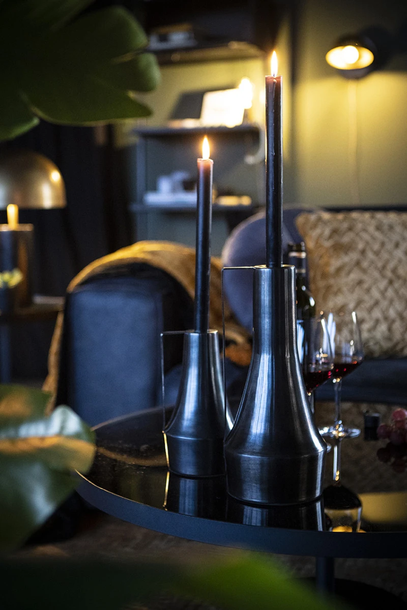 By-Boo Walker Musta Kynttilänjalka, Small 2 By-Boo Walker Musta Kynttilänjalka, Small - Image 2