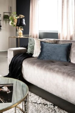 BY-BOO Royalty Musta Samettitorkkupeitto -Snugg By Boo304 1