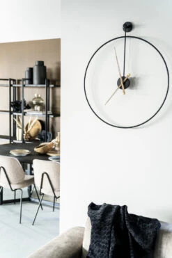 Sundial Large Seinäkello, Musta -Snugg By Boo489 scaled e1632398040172 1