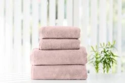 LUIN Käsipyyhe 50×80 Dusty Rose 5 LUIN Käsipyyhe 50×80 Dusty Rose -Snugg Hand Towel 50x80 Dusty Rose Luin Living 2