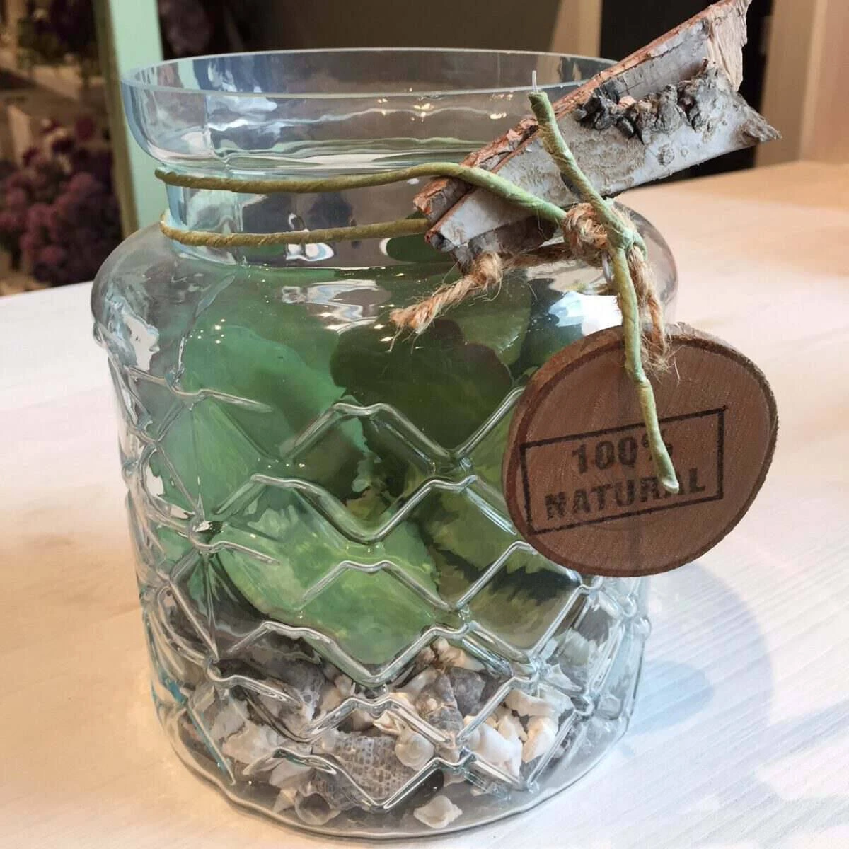 Natural Collections Lasinen Vaasi Tai Lyhty 2 Natural Collections Lasinen Vaasi Tai Lyhty - Image 2