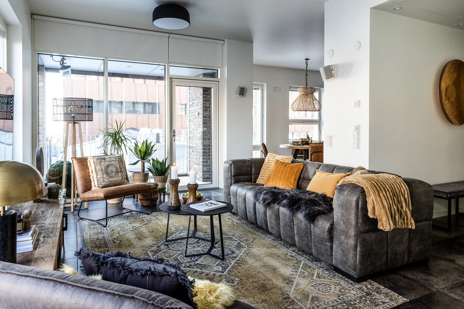 BY-BOO River Matto, Keltainen 200×300 3 BY-BOO River Matto, Keltainen 200×300 - Image 3