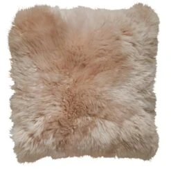 Pehmeä Sisustustyyny Lampaantaljasta, Samppanja