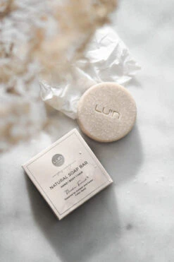 LUIN Palasaippua, Sand 7 LUIN Palasaippua, Sand -Snugg Natural Soap Bar Nordic Forest Sand Luin Living 1