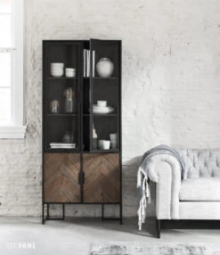 CRISS CROSS Musta Vitriinikaappi 8 CRISS CROSS Musta Vitriinikaappi -Snugg SC CC 206106 Criss Cross showcase ML 751942 Revolution sofa sf1 DTP