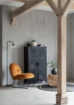 MUST LIVING Provence Musta Rottinkikaappi -Snugg Snugg Must Living cupboard provence lounge chair bouton 1