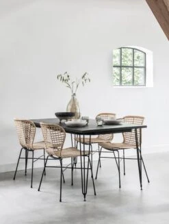 MUST LIVING Bahamas Punostuoli Naturel 10 MUST LIVING Bahamas Punostuoli Naturel -Snugg Snugg Must Living dining table inside out plus chair bahamas tuoli 1