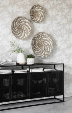 MUST LIVING Seinäkoriste Whirl -Snugg Snugg Must Living sideboard spiderman plus wall panel whirl white 1 1 1