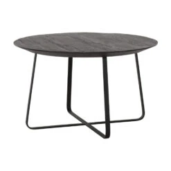 Neptunes Pyöreä Sohvapöytä Large, Musta