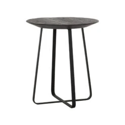 Neptunes Pyöreä Sohvapöytä Small, Musta