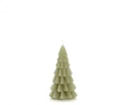 RUSTIK LYS Kuusikynttilä Vaaleanvihreä S