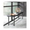 Timeless Black Bench Puupenkki 165