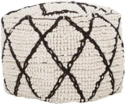 MUST LIVING Princess Valkoinen Villarahi -Snugg Snugg must living pouf princess valkoinen 1