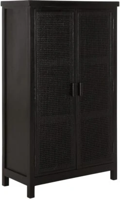 MUST LIVING Provence Musta Rottinkikaappi -Snugg Snugg must living provence kaappi 1