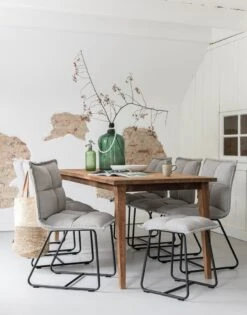 MUST LIVING Cloud Tuoli, Harmaa -Snugg Snugg vintage dining table cloud chair 1