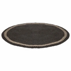 Prado Pyöreä Harmaa Matto Meriheinästä