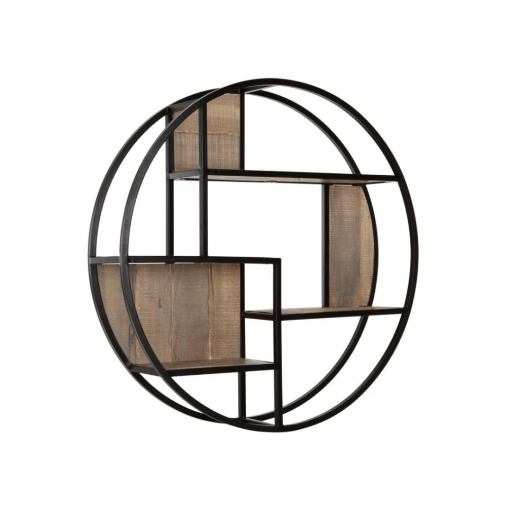 Spectaculo Pyöreä Seinähylly Rautakehyksellä 1 Spectaculo Pyöreä Seinähylly Rautakehyksellä