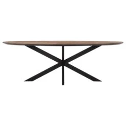 Timeless Shape Puinen Ovaali Ruokapöytä