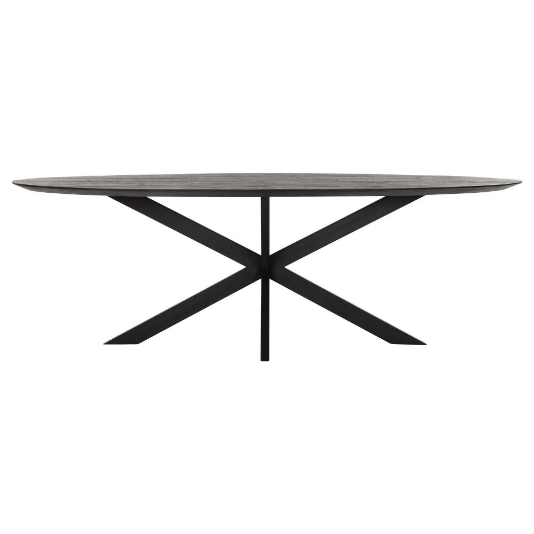 Timeless Shape Ovaali Ruokapöytä Musta 1 Timeless Shape Ovaali Ruokapöytä Musta