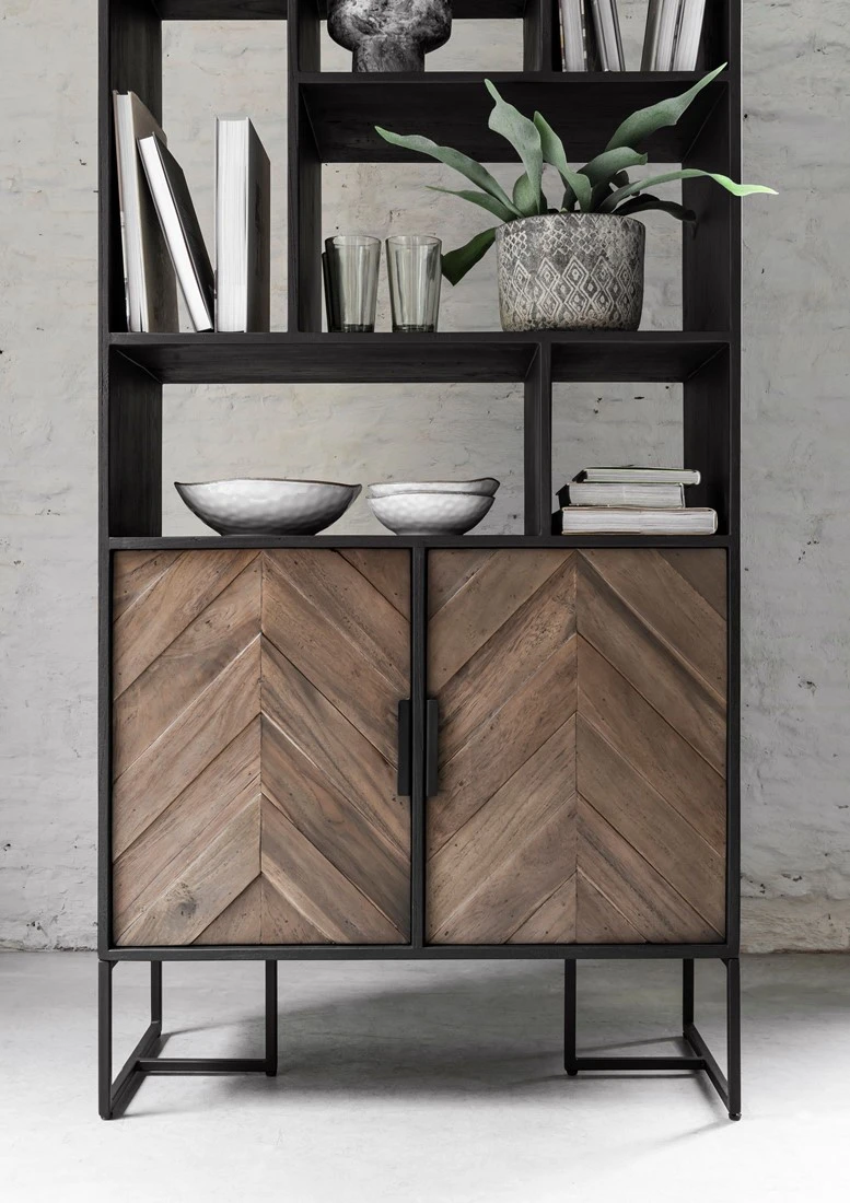 CRISS CROSS Puinen Kirjahylly 5 CRISS CROSS Puinen Kirjahylly - Image 5