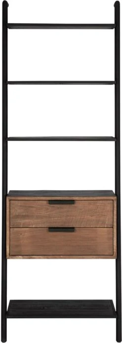 Cosmo Rack Tiikkipuinen Hyllykkö -Snugg cs 650008 rack 2 drawers 1 1