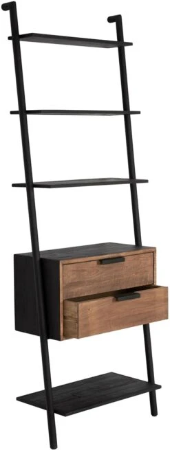 Cosmo Rack Tiikkipuinen Hyllykkö -Snugg cs 650008 rack 2 drawers 3 1