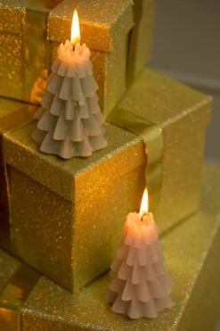 RUSTIK LYS Kuusikynttilä Vaaleanvihreä S -Snugg i 7QrSpv3 X2