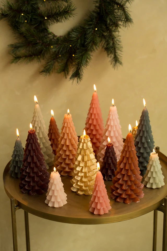 RUSTIK LYS Kuusikynttilä L, Vaaleanvihreä 6 RUSTIK LYS Kuusikynttilä L, Vaaleanvihreä - Image 6