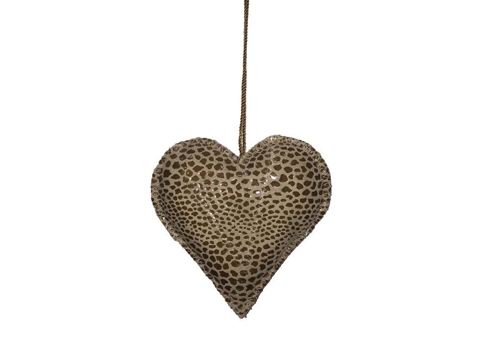 Koristesydän, Käärmeennahkajäljitelmä 1 Koristesydän, Käärmeennahkajäljitelmä