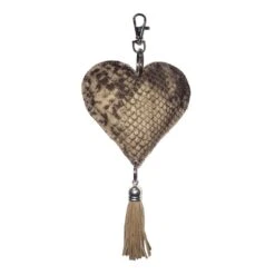 Laukkukoriste Sydän, Käärmeennahkajäljitelmä