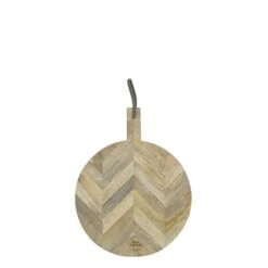 Pyöreä Leikkuulauta Kalanruotokuviolla