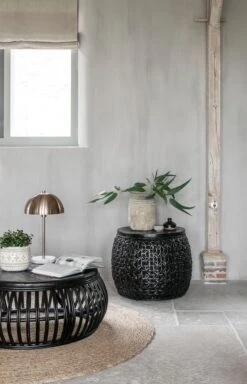 Positano Pyöreä Musta Sohvapöytä -Snugg ml 252536 coffee table positano plus ml 252540 coffee table rimini small sfeer