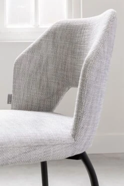 Bloom Ruokapöydän Tuoli, Harmaa -Snugg ml 749517 side chair bloom detail