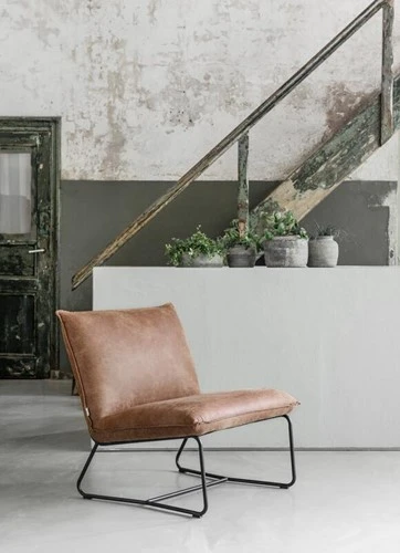 Delaware Konjakinvärinen Nojatuoli 5 Delaware Konjakinvärinen Nojatuoli - Image 5