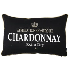 Wine Chardonnay Musta Sisustustyyny