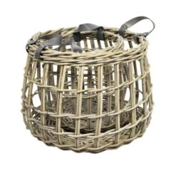 Suuri Rottinkikori Nahkakahvoilla, Natural